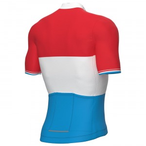 GROUPAMA-FDJ luxemburgischer Meister 2022 Radtrikot kurzarm-ALE Radsport-Profi-Team