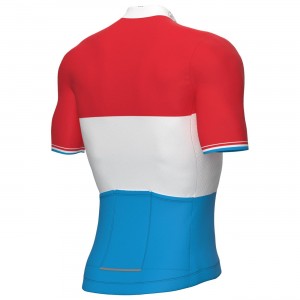 GROUPAMA-FDJ luxemburgischer Meister 2022 Radtrikot kurzarm-ALE Radsport-Profi-Team