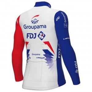 GROUPAMA-FDJ 2022 Radtrikot langarm-ALE Radsport-Profi-Team