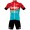 Lotto Dstny 2023 Radsport-Set(Kurzarmtrikot+Trägerhose)-Radsport-Profi-Team