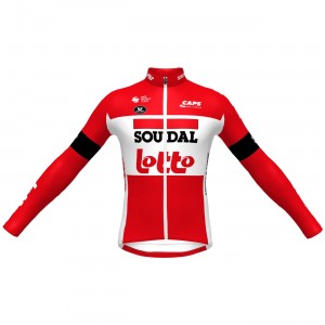 LOTTO SOUDAL 2022 Radtrikot langarm-Radsport-Profi-Team