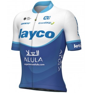 Team Jayco AlUla 2023 Set(Kurzarmtrikot+Trägerhose)-ALE Radsport-Profi-Team