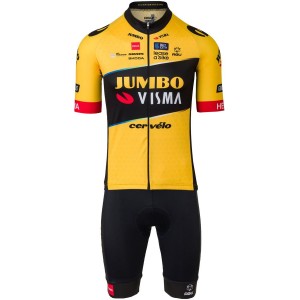 TEAM JUMBO-VISMA 2023 Radtrikot kurzarm-Radsport-Profi-Team