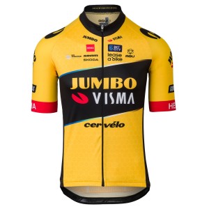 TEAM JUMBO-VISMA 2023 Radtrikot kurzarm-Radsport-Profi-Team