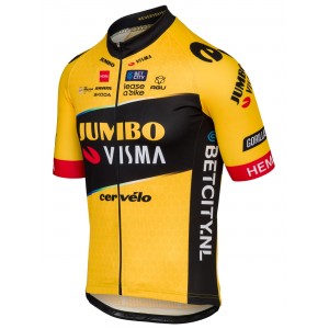 TEAM JUMBO-VISMA 2023 Radtrikot kurzarm-Radsport-Profi-Team