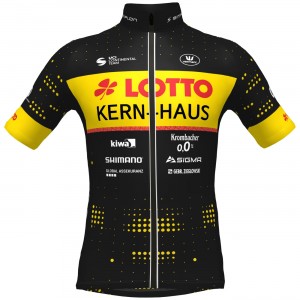 Team Lotto-Kern Haus 2022 Radtrikot kurzarm(langer Reißverschluss)-Radsport-Profi-Team