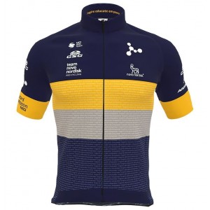 Team Novo Nordisk 2022 Set(Radtrikot+Trägerhose)-Radsport-Profi-Team