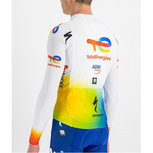 Team TotalEnergies 2022 Radtrikot langarm-Radsport-Profi-Team