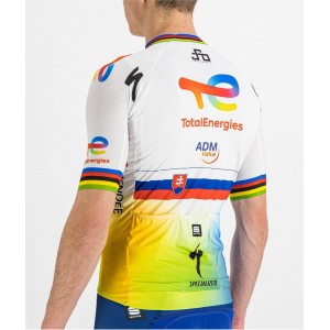 Team TotalEnergies slowakischer Meister Sagan edition 2022 Radtrikot kurzarm-Radsport-Profi-Team