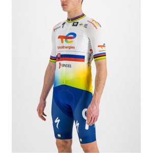 Team TotalEnergies slowakischer Meister Sagan edition 2022 Radtrikot kurzarm-Radsport-Profi-Team