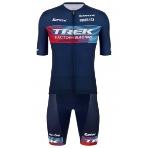 Trek Factory Racing XC 2023 Trägerhose lang-Radsport-Profi-Team