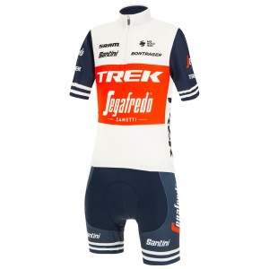 TREK-SEGAFREDO 2022 Kinder Trägerhose kurz-Radsport-Profi-Team