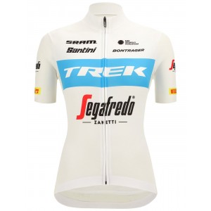 TREK-SEGAFREDO Damen Team 2022 Radtrikot kurzarm(langer Reißverschluss)-Radsport-Profi-Team