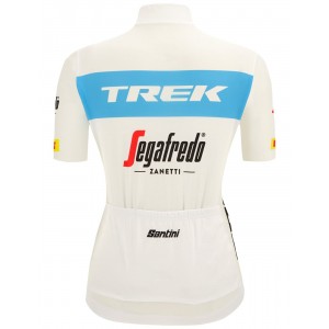 TREK-SEGAFREDO Damen Team 2022 Radtrikot kurzarm(langer Reißverschluss)-Radsport-Profi-Team