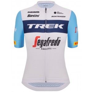 TREK-SEGAFREDO Damen Team 2023 Radsport Set(Radtrikot langer RV+Radhose)-Radsport-Profi-Team