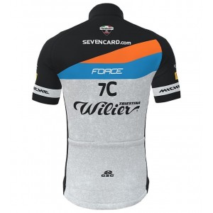 Wilier Force 7C MTB Team 2022 Radtrikot kurzarm(langer Reißverschluss)-Radsport-Team