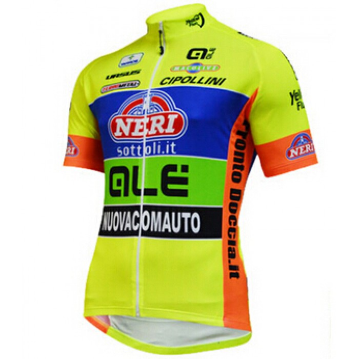 2015 ALE gelb Radtrikot Kurzarm IPKS603