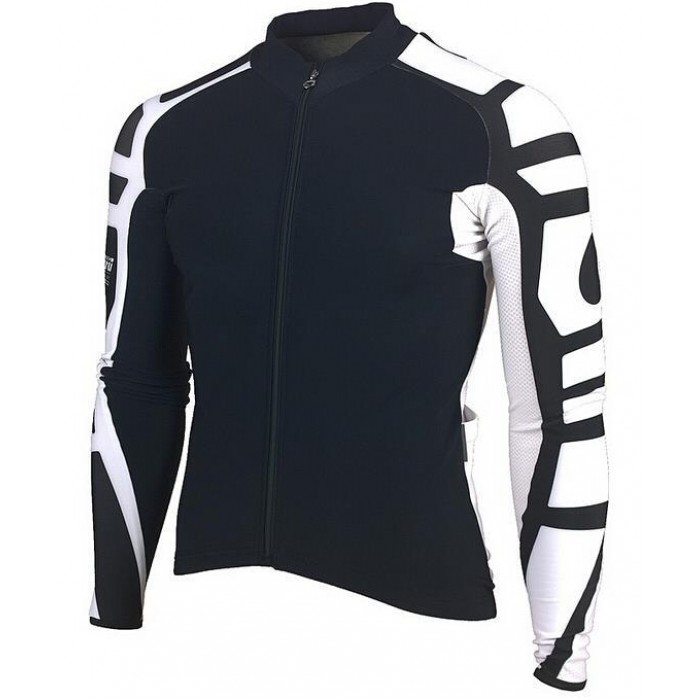 2015 ASSOS schwarz Fahrradtrikot Langarm EKZG873