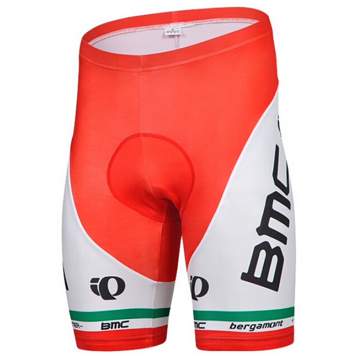 2015 BMC Kurz Radhose Rot und Grün FHPE218