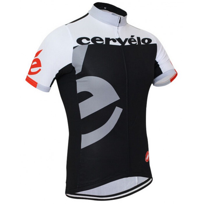 2015 Cervelo Radtrikot Kurzarm grau schwarz DPMF159