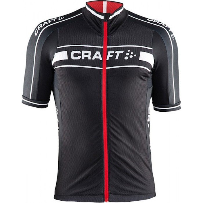 Craft Bike Grand Tour Schwarz-Rot 2015 Radtrikot Kurzarm JLAF828