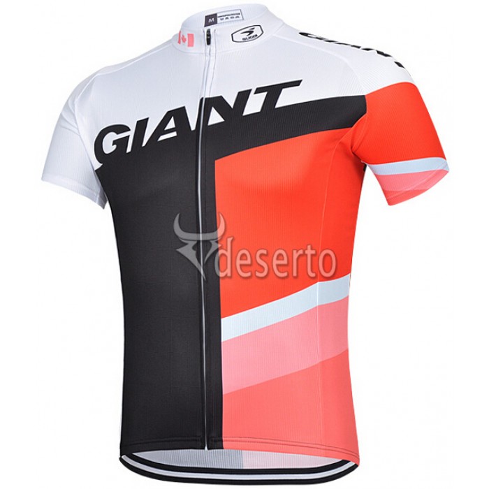 2015 Giant Radtrikot Kurzarm schwarz Rote WMCS862