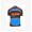 KTM 2015 Proteam Blau Schwarz Radtrikot Kurzarm XPVV533