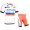 2015 Katusha Radbekleidung Radtrikot Kurzarm und Fahrradhosen Kurz valkoinen WVCQ275