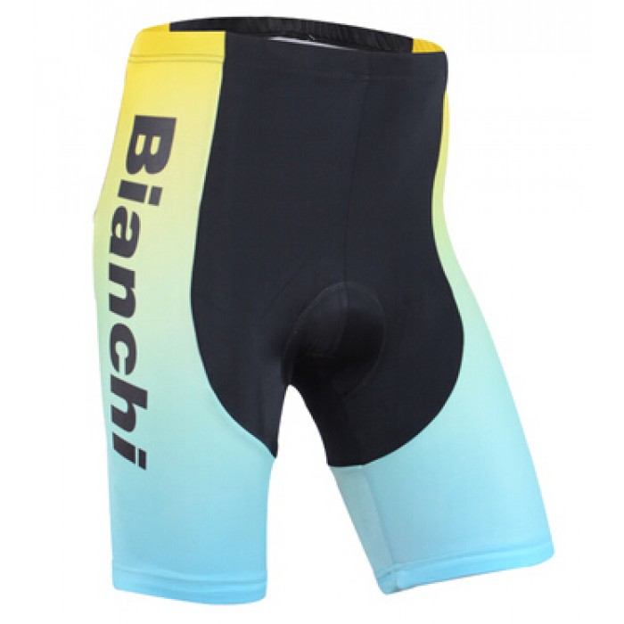 2015 Lotto Kurz Radhose Gelb und Blau JBQJ427