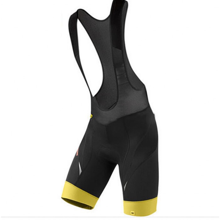 2015 MAVIC Kurz Trägerhose schwarz gelb LSZK318