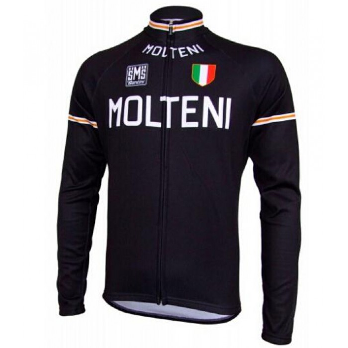 2015 MOLTENI RETRO Long Fahrradtrikot Langarm LCHR464