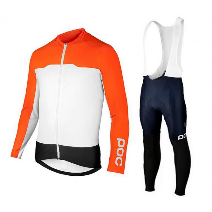 POC 2015 Fahrradbekleidung Radtrikot Satz Langarm und Lange Trägerhose P004 BCAG840