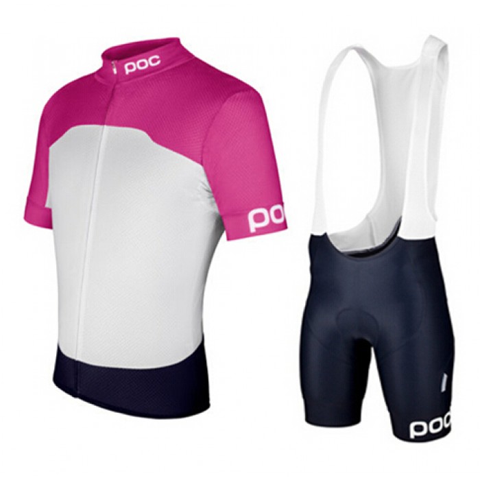 POC 2015 Fahrradbekleidung Satz Fahrradtrikot Kurzarm Trikot und Kurz Trägerhose P005 JBCV778