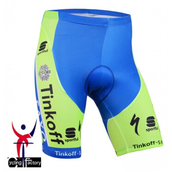 2015 Saxo Bank Tinkoff Kurz Radhose Fluorescence CJEK969