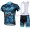 2015 Saxo Bank Tinkoff Radtrikot Kurzarm Camouflage Blau und Kurz Trägerhose JCKP314