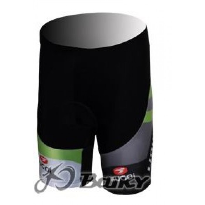 Liquigas Cannondale Pro Team Kurz Radhose Schwarz Grün KVVC128