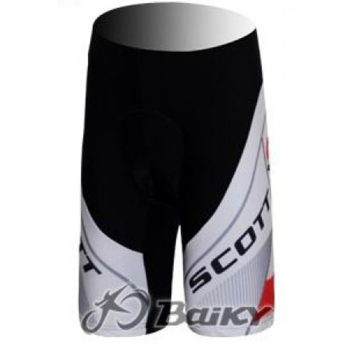 Scott Racing Team Kurz Radhose Weiß Rot RYGQ123