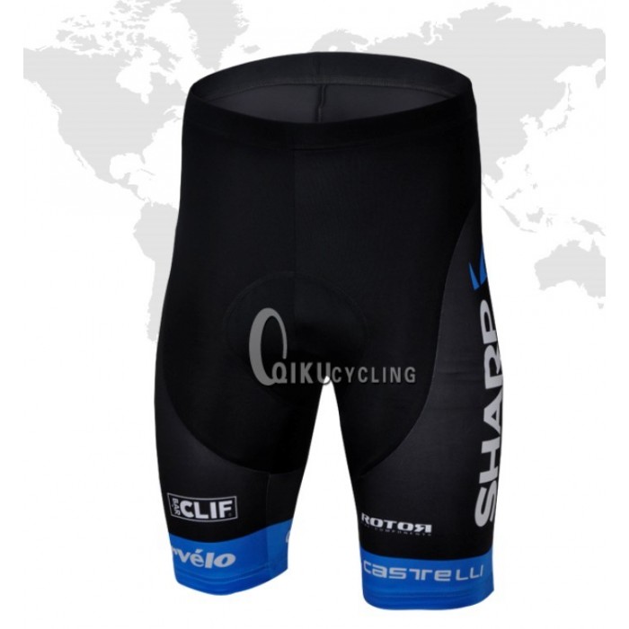 2013 Garmin Sharp Barracuda Südafrika Champion Kurz Radhose Schwarz ZNJL353