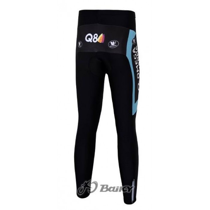 Omega Pharma Quick Step Pro Team Lang Radhose Blau Weiß SWNT281