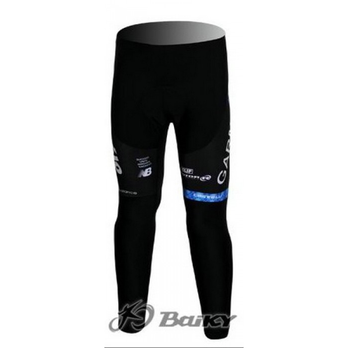 Garmin Barracuda Pro Team Lang Radhose Schwarz Blau WRZG137