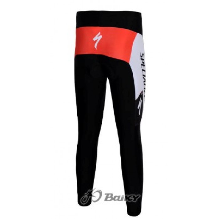 Specialized Pro Team S-Works Lang Radhose Weiß Schwarz Rot ZBCN405