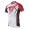 2014 Fox Bike Team Radtrikot Kurzarm Weiß Rot LWZR592