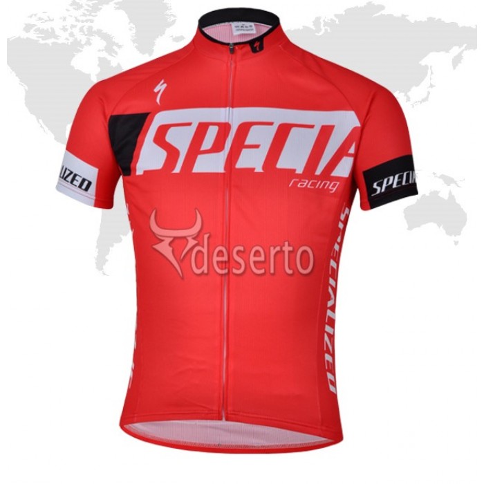 Specialized Racing Radtrikot Kurzarm Rot MGCP456