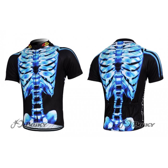 2012 Northwave Pro Team Radtrikot Kurzarm Schwarz Blau QTFI704