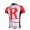 RadioShack Trek Pro Team Radtrikot Kurzarm Rot Weiß VCZL898