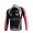 Shimano Pro Team Fahrradtrikot Langarm Schwarz Weiß Rot WSYE210