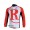 RadioShack Trek Fahrradtrikot Langarm Rot YTZD226