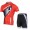 2013 Scott Racing Radtrikot Kurzarm und Kurz Radhose Kits Rot Schwarz IPHX601