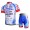 Androni Giocattoli Radbekleidung Radtrikot Kurzarm und Fahrradhosen Kurz Weiß YREQ299