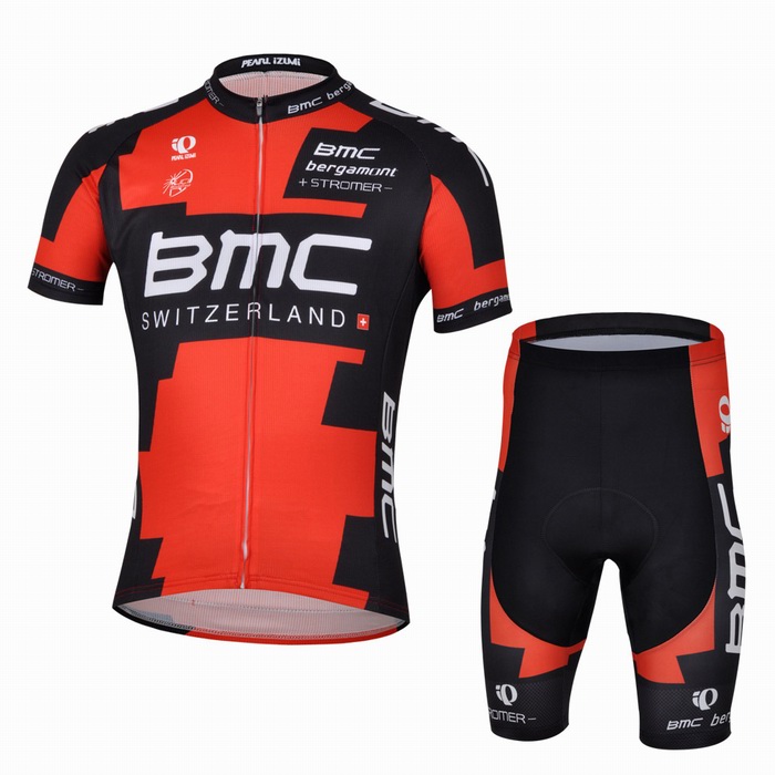 2013 BMC Racing Team Radbekleidung Radtrikot Kurzarm und Fahrradhosen Kurz YTED437